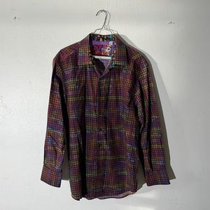Robert Graham Multi Colored Dress Shirt